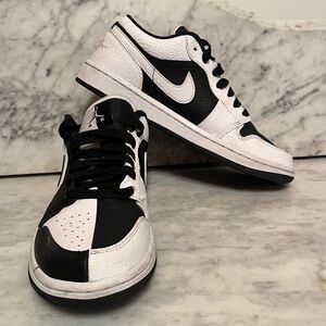 Women’s Nike Air Jordan Black and White Sneakers